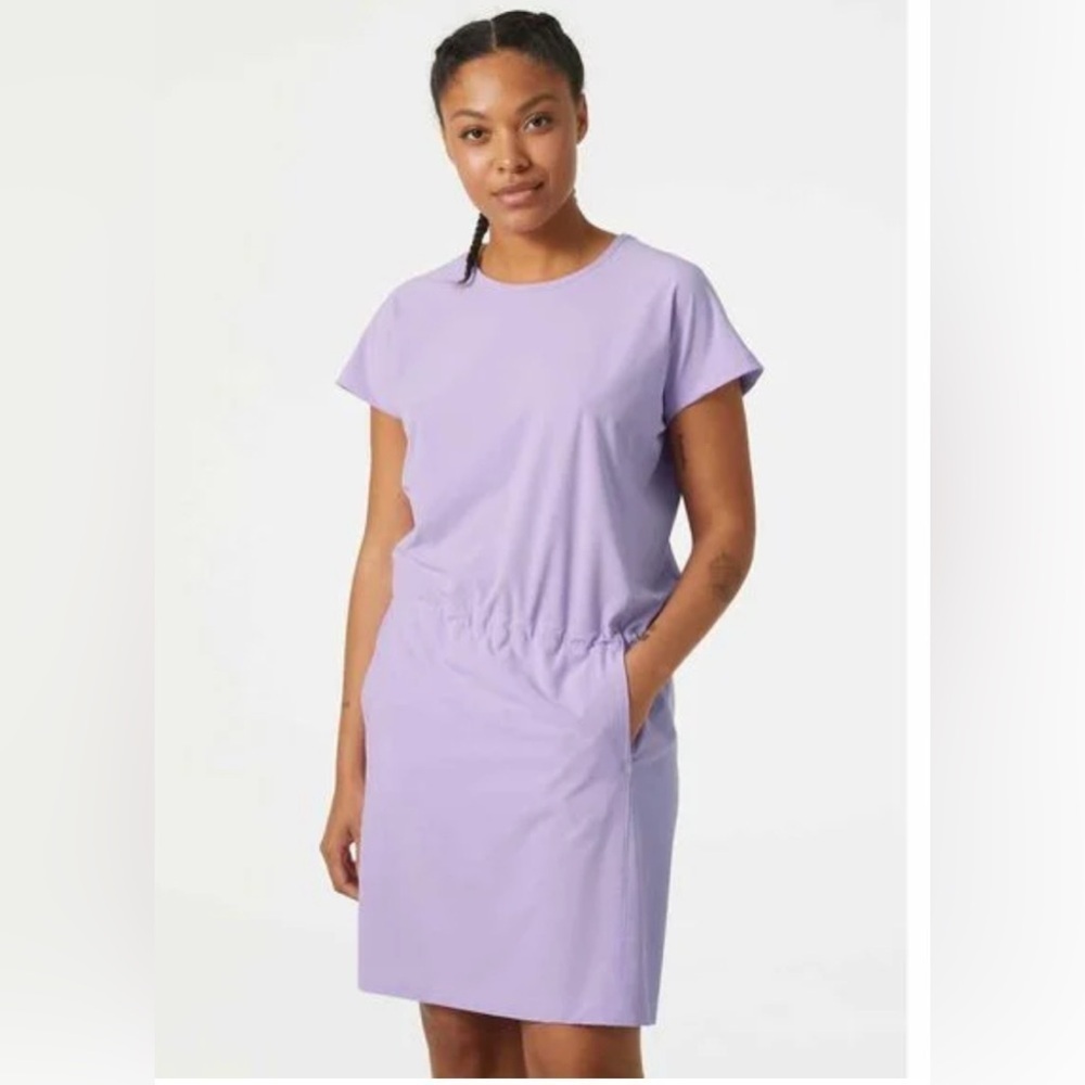 Helly Hansen Thalia summer dress, NWT, Size large, Purple